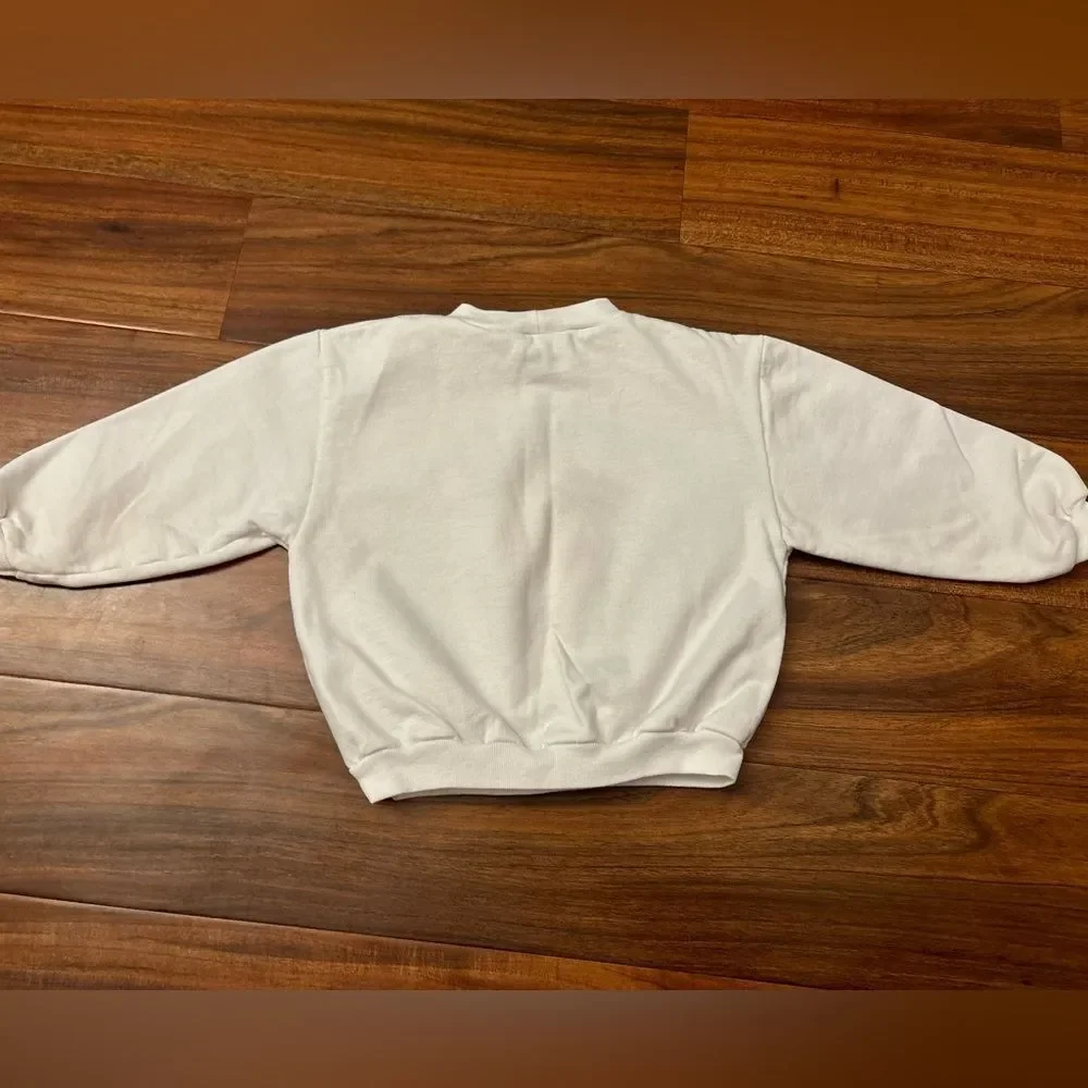 Osh Kosh B’Gosh vintage white crewneck sweatshirt.